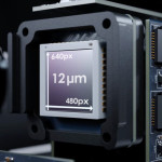 Шаг пикселя | 12 мкм против 17 мкм