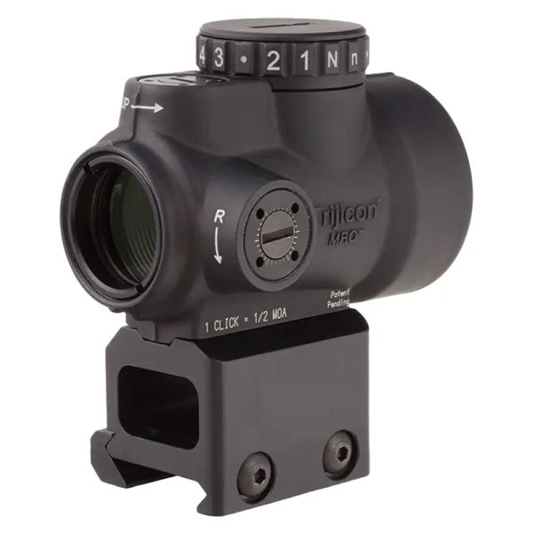 Приціл коліматорний Trijicon MRO 1x25 точка 2 MOA з червоним підсвічуванням