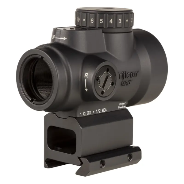Прицел коллиматорный Trijicon MRO HD 1x25 точка 2 MOA + круг 68 MOA с красной подсветкой