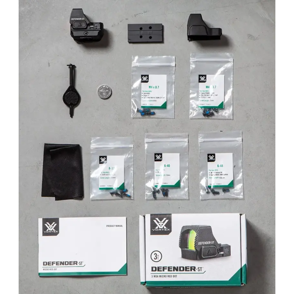 Приціл коліматорний Vortex Defender-ST Micro 6 MOA Picatinny/DeltaPoint® Pro