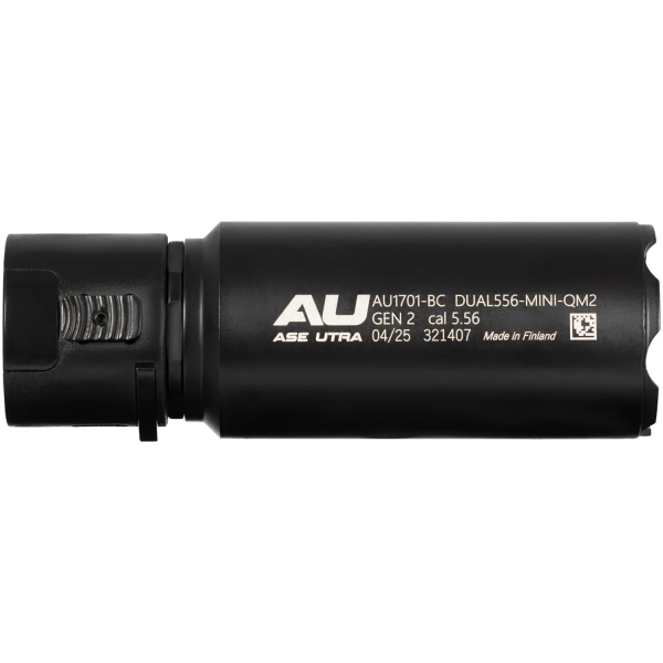 Саундмодератор Ase Utra DUAL556-Mini-QM2 Short Black кал. 224 QM2