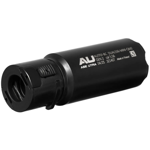 Саундмодератор Ase Utra DUAL556-Mini-QM2 Short Black кал. 224 QM2