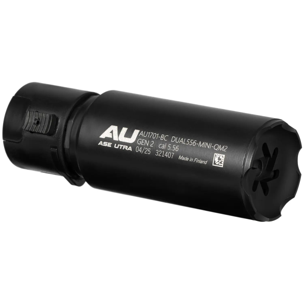 Саундмодератор Ase Utra DUAL556-Mini-QM2 Short Black кал. 224 QM2