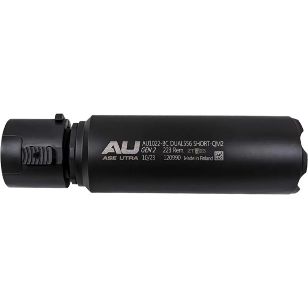 Саундмодератор Ase Utra DUAL556-S-QM2 Short Black кал. 224 QM2