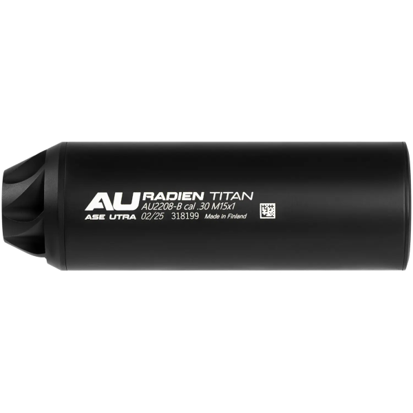Глушитель ASE UTRA Radien Titan Black кал. 30 М15x1